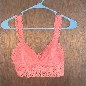 samon colored aerie bralette